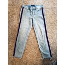 Women&#39;s Sz 4 Tommy Hilfiger Tribeca Skinny Jeans Frayed - $551.19 MXN