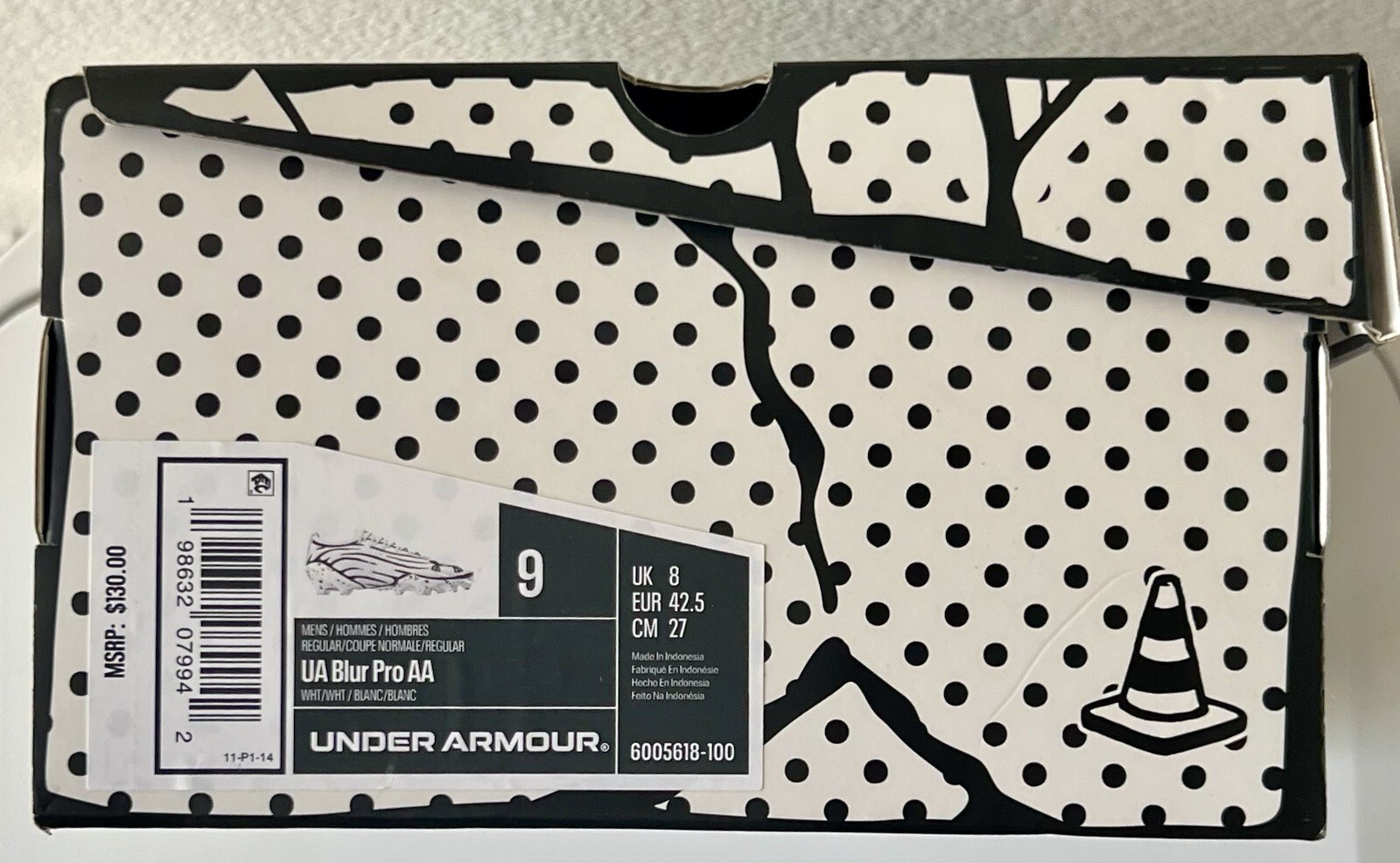 Size 9 - Under Armour Joshua Vides x Blur Pro All America - Rare - Brand New Item image 11