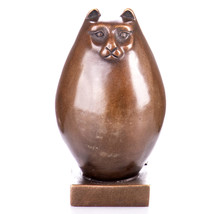 Modern Bronze Cat Sculpture, Limited, Found Mark - $199.00