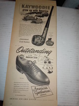 Vtg Kaywoodie Pipes American Gentleman Shoes Print Magazine Advertisemen... - £4.69 GBP