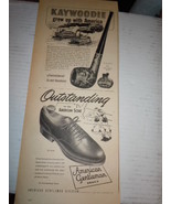 Vtg Kaywoodie Pipes American Gentleman Shoes Print Magazine Advertisemen... - £4.71 GBP