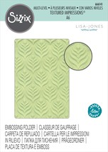 Sizzix Multi-Level Textured Impressions By Lisa Jones-Palm Repeat - £13.10 GBP