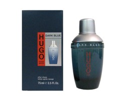 Hugo Boss DARK BLUE 2.5 Oz After Shave for Men (No Cellophane Wrap) - £28.28 GBP