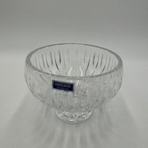 Waterford Bowl Crystal Sheridan Footed Vintage 5in Centerpiece Ireland Sticke - £55.02 GBP