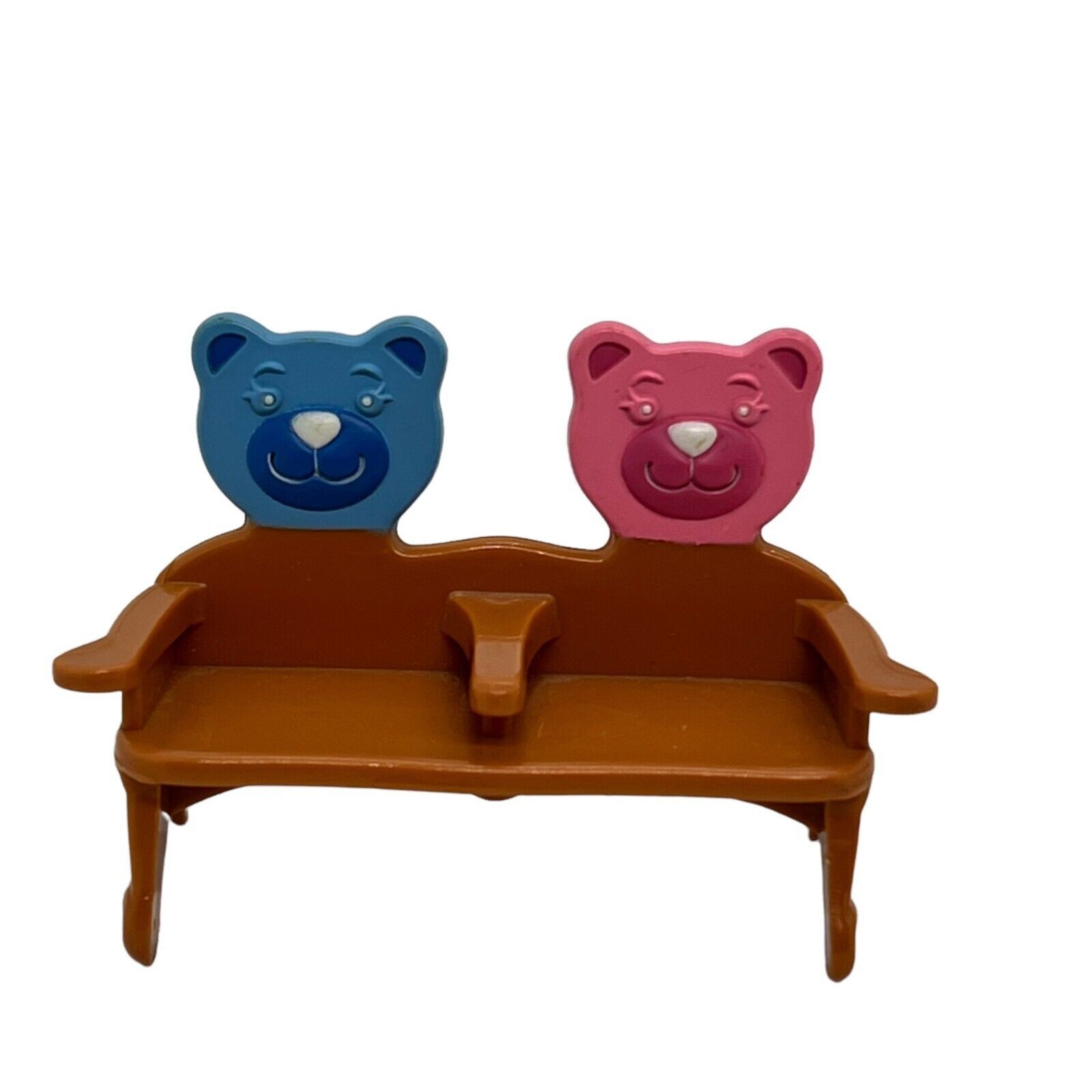 Fisher Price Loving Family Dollhouse Baby Bears Twins Seating Bench - $3.84