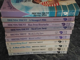 Silhouette Brenda Trent lot of 10 Contemporary Romance Paperbacks - £9.58 GBP