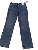 Girl&#39;s Abercrombie Kids High Rise, Straight , Stretch  Jeans Size 15/16 R NWT - £18.35 GBP