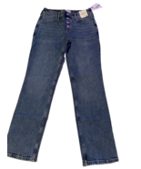 Girl's Abercrombie Kids High Rise, Straight , Stretch  Jeans Size 15/16 R NWT - £18.45 GBP