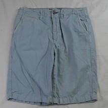 American Eagle 31 x 11&quot; Light Blue 100% Cotton Longboard Chino Shorts - £12.54 GBP