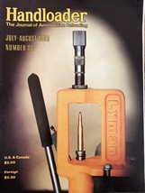 HANDLOADER AMMUNITION RELOADING JOURNAL  - JULY - AUG 1980 - $6.30