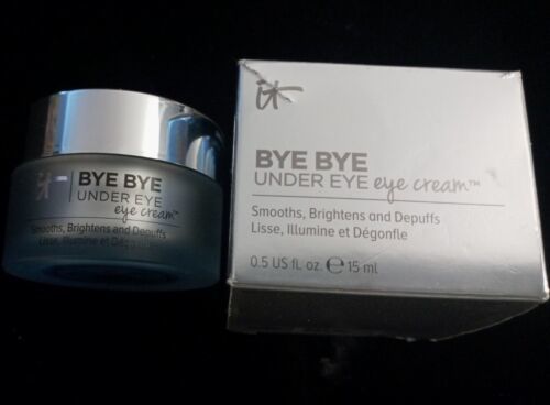 IT Cosmetics Bye Bye Under Eye Brightening Eye Cream for Dark Circles Open Box - $39.60