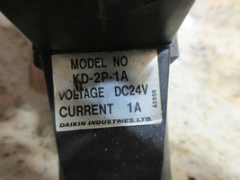 DAIKIN SOLENOID CONTROLLED VALVE COIL A2956 KD-2P-1A CURRENT 1A - $57.86