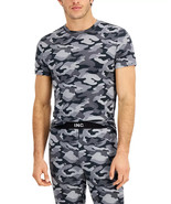 International Concepts Men&#39;s Modal Blend Camo-Print Pajama Top Gray Camo... - $23.86 CAD
