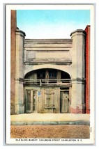 Old Chalmers Street Slave Market Charleston South Carolina SC WB Postcard V12 - £2.31 GBP