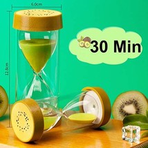 Fruits Model Hourglass 5/10/15/30/45/60 Minutes Sandglass Timers Kitchen Cooking - £12.65 GBP
