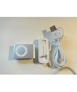 APPLE  iPOD  SHUFFLE  2ND GEN.  SILVER   1GB...NEW BATTERY... - $124.85 CAD
