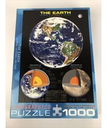 (EG60001003) - Eurographics Puzzle 1000 Pc - The Earth 19.25” x 27” * VGC - £10.21 GBP