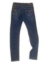 Jordache Girl&#39;s 16 Slim Super Skinny Dark Wash Stretch Denim Jeans - £8.18 GBP