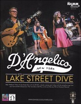 Lake Street Dive band Mike McDuck Olsen D&#39;Angelico EX-DC guitar ad adver... - £3.36 GBP