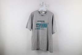 Vtg 90s Nike Womens L Behind Every Great Man Is A Woman About to Pass T-Shirt - £38.66 GBP