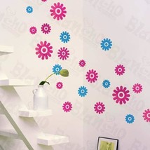 Joyful Round - Wall Decals Stickers Appliques Home Decor - £5.12 GBP