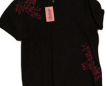 Vintage Josephine Chaus Black Sweater XL Marshalls Sh1 - £14.02 GBP