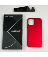 iPhone 12 / 12 Pro - Slim Phone Case -PICK Red, Blue, Black, Green +FREE... - $185.46 MXN+