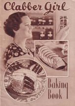 Clabber Girl Vintage Baking Book Cookbook Recipe Booklet Baking Powder - £5.98 GBP