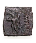 100-65 BC Indo-Scythian Empire, Vonones and Spalahores AE Hemiobol Coin ... - $201.75 CAD