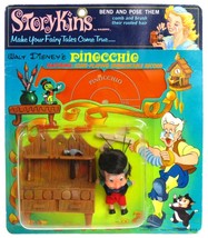 Vintage 1967 Hasbro Storykins Carlo Collodi Disney Pinocchio Mint Sealed... - $349.99