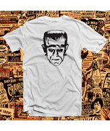 Frankenstein&#39;s Monster COTTON T-Shirt Classic Monster Movie Wolfman Dracula - €16,29 EUR+