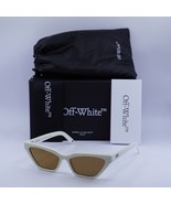 Off-White OERI13B MADISON 0176 White/Gold Mirror 56-15-145 Sunglasses Ne... - $246.41