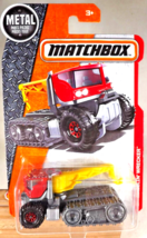 2016 Matchbox 64/125 Mbx Heroic Rescue Wheelin&#39; Wrecker Dark Orange-Gray wRed8Sp - £7.03 GBP