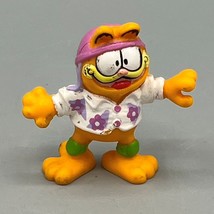 Vintage 1981 Garfield Figure Hawaiian Shirt United Feature Syndicated PVC - £6.18 GBP