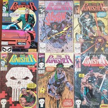 Marvel Comics: The Punisher JigsAw Puzzle: Parts 1, 2, 3, 4, 5, 6  of 6, 1990 - £14.96 GBP