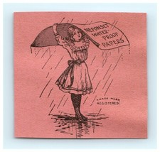 Vintage Print Ad For Neponset Paper Water-Proof Papers - $183.78 MXN