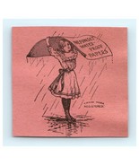Vintage Print Ad For Neponset Paper Water-Proof Papers - $184.69 MXN