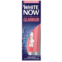 Signal White NOW Glamour toothpaste -Made in Europe- 75ml FREE SHIPPING - £11.06 GBP