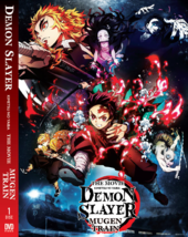 DVD ANIME Demon Slayer Kimetsu No Yaiba The Movie:Mugen Train English Audio DHL - £38.43 GBP