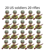 20pcs/lot WW2 Military China Soldiers Building Blocks Army Figures Toys #4 - $24.99