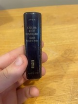 Avon Color Rich Renewable Lipstick .13oz, Cranberry~ NOS - $9.89