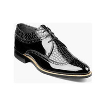00605, Stacy Adams Leather Shoes Dayton Wingtip Oxford All Colors image 2