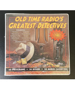 Old Time Radios Greatest Detectives 60 Programs • 30 Hours • 20 Audio Ca... - $12.95