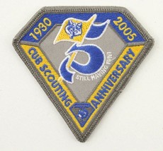 BSA Boy Scout Scouting 1930-2005 75th Anniversary Cub Scouting Diamond P... - $7.63