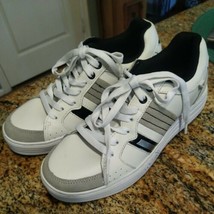 GDefy by Gravity Defyer Men Walking Shoes Size 8 White/Gray NEW - $74.25