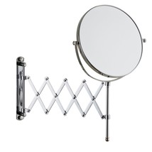 Cavoli 8 Inch, 10X, Double Sided Wall Mount Scalable Mirror With, Chrome Finish. - £40.59 GBP