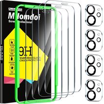 Milomdoi iPhone 11 Screen & Camera Protector 4 Pack, Tempered Glass - €2,31 EUR Milomdoi iPhone 11 Screen & Camera Protector 4 Pack, Tempered Glass - €2,31 EUR