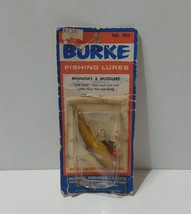 Vintage Burke Muddler Mudcat Fishing Lure Rare Bass Tackle NOS #903 Brown - £11.83 GBP