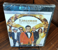 Kingsman The Golden Circle (4K+Blu-ray+Digital) NEW (Sealed)-Free Shipping - £15.81 GBP