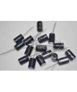 Lot of 16 New Capacitors 470uf 16v Radial CE HF 105C Made in Japan - $16.82